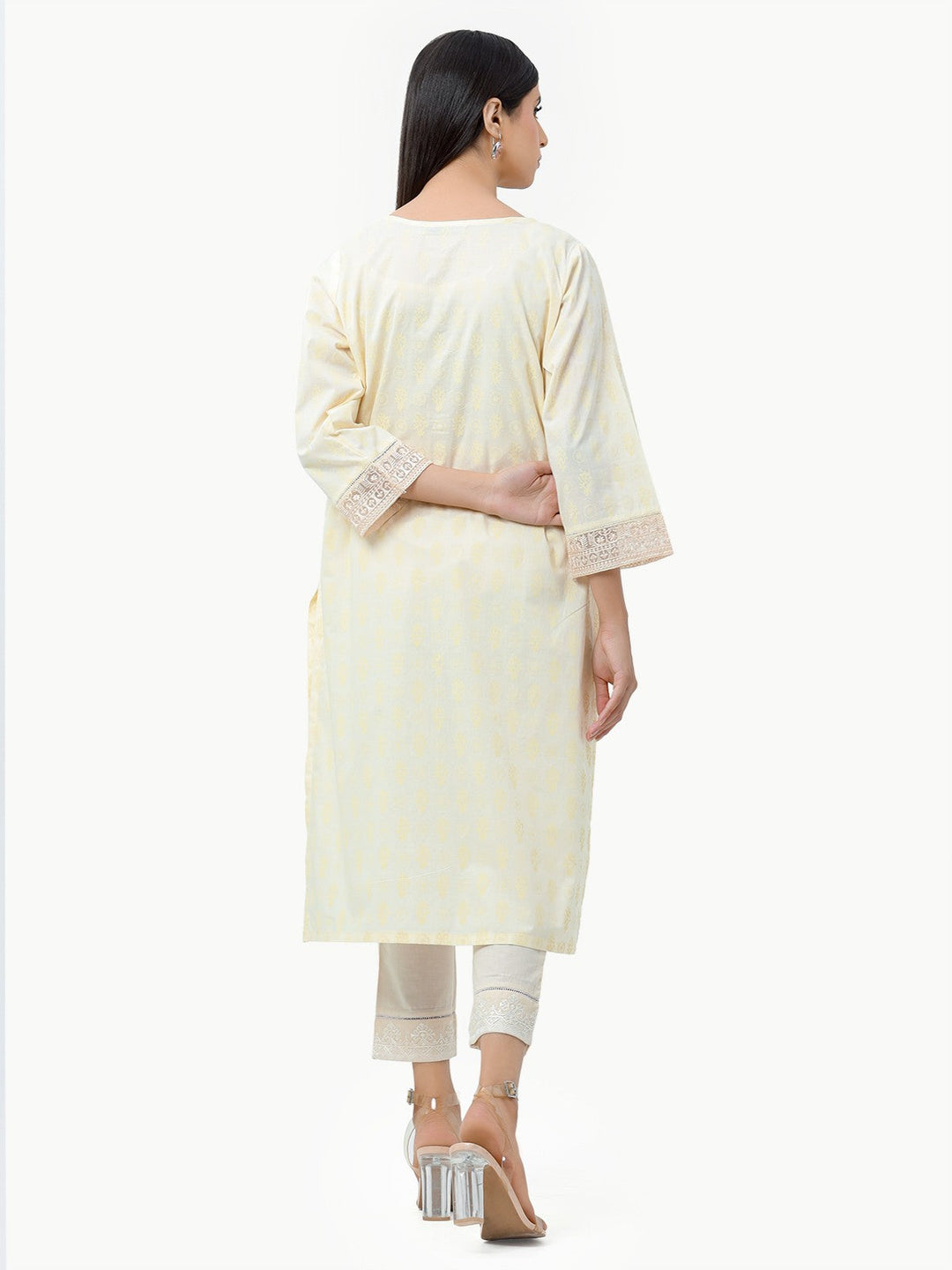 Pret 1Pc Embroidered Cambric Shirt - EWTKE22-68252