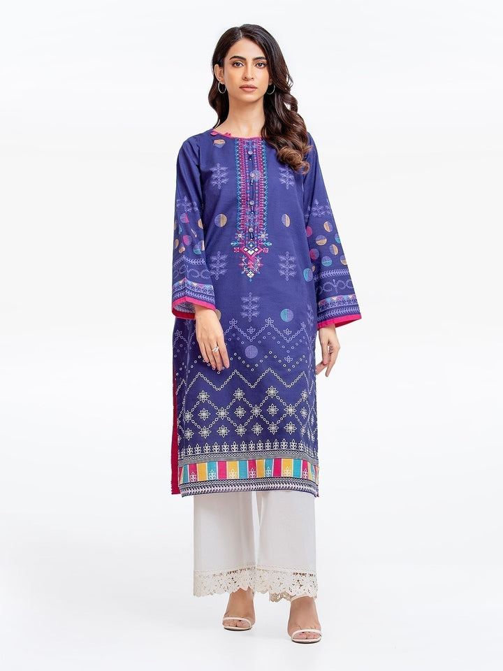 Pret 1Pc Embroidered Khaddar Shirt - EWTKE22-68586