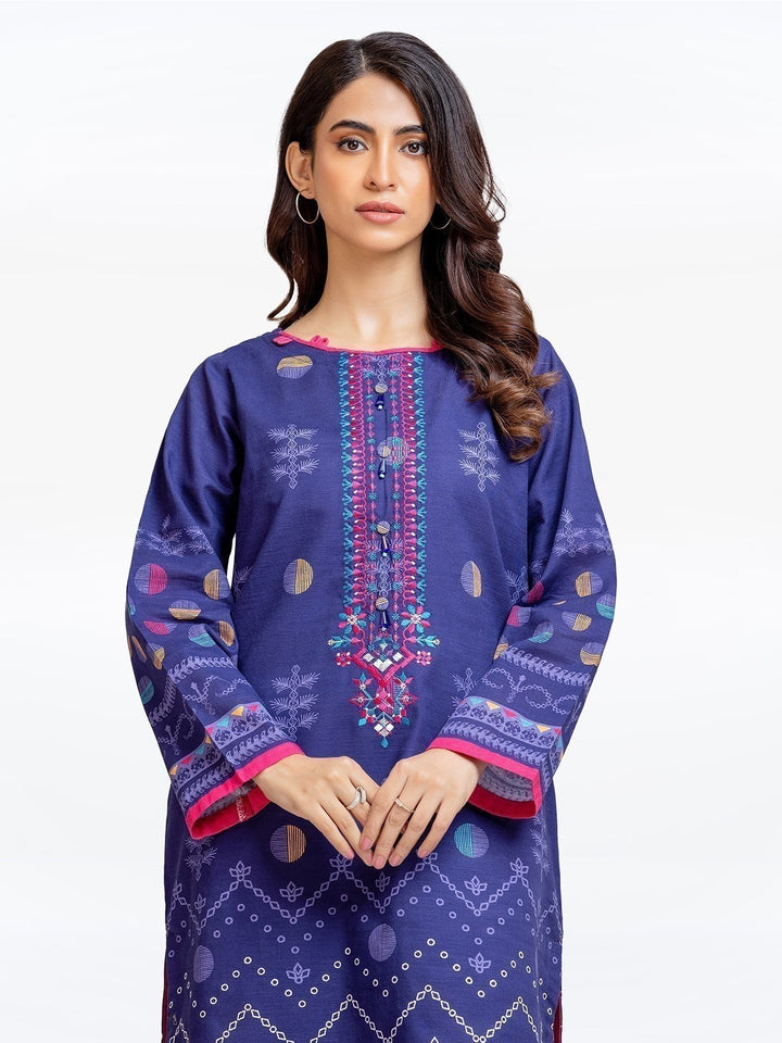 Pret 1Pc Embroidered Khaddar Shirt - EWTKE22-68586