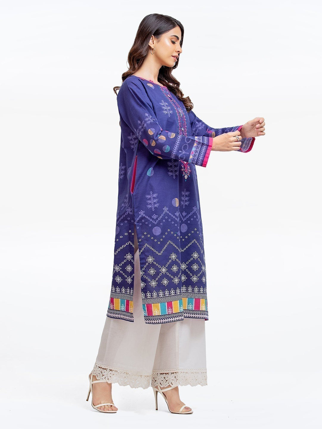 Pret 1Pc Embroidered Khaddar Shirt - EWTKE22-68586