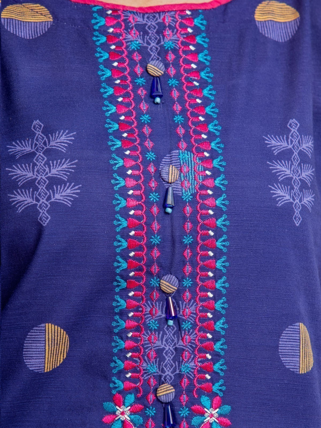 Pret 1Pc Embroidered Khaddar Shirt - EWTKE22-68586