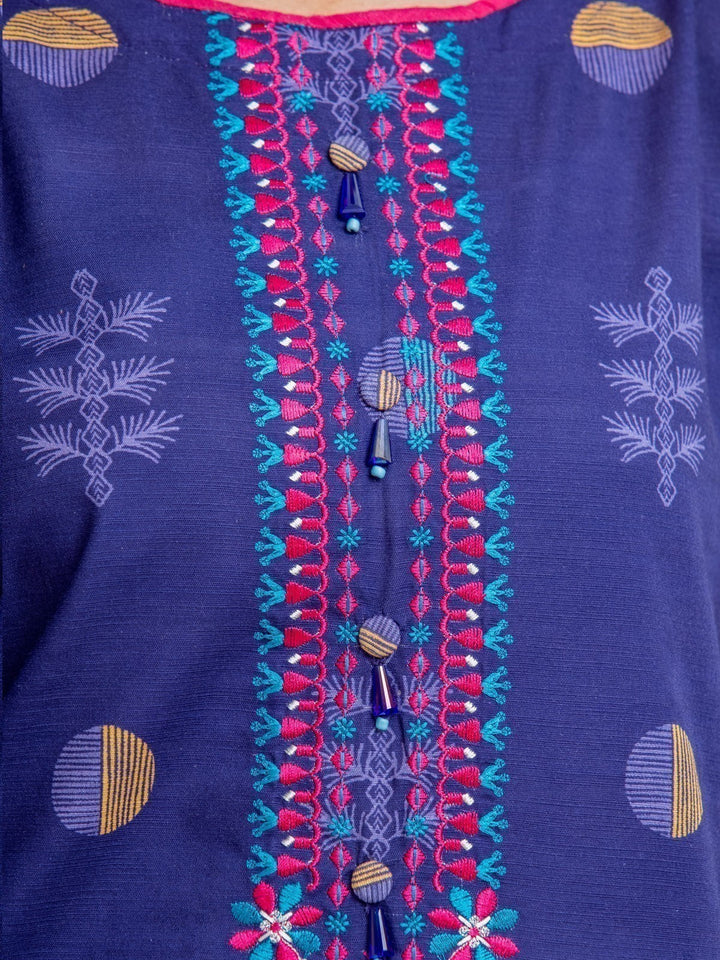 Pret 1Pc Embroidered Khaddar Shirt - EWTKE22-68586