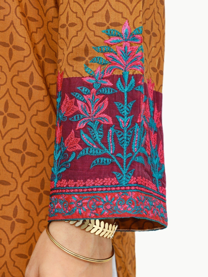 Pret 1Pc Embroidered Khaddar Shirt - EWTKE22-68590