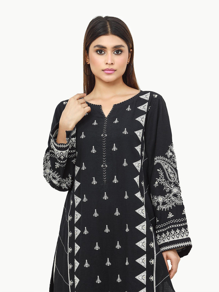 Pret 1Pc Embroidered Cotton Shirt - EWTKE22-68668S