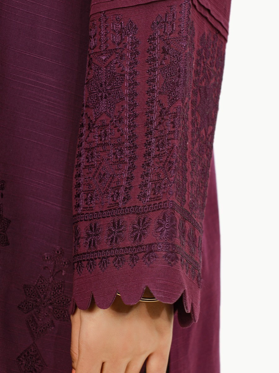 Pret 1Pc Embroidered Khaddar Shirt - EWTKE22-68672S