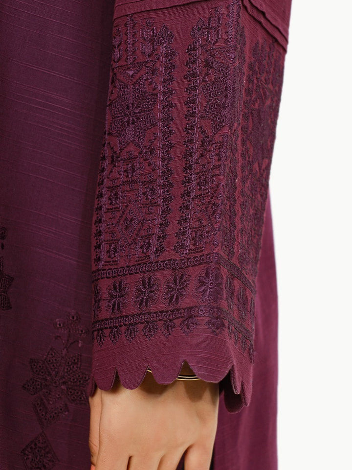 Pret 1Pc Embroidered Khaddar Shirt - EWTKE22-68672S