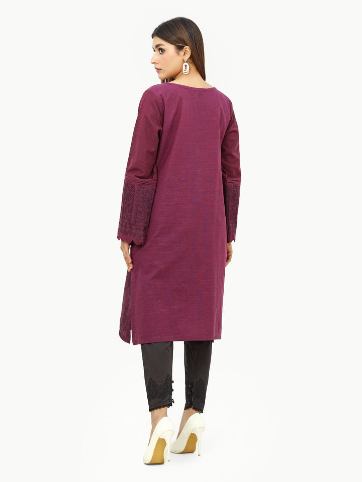 Pret 1Pc Embroidered Khaddar Shirt - EWTKE22-68672S