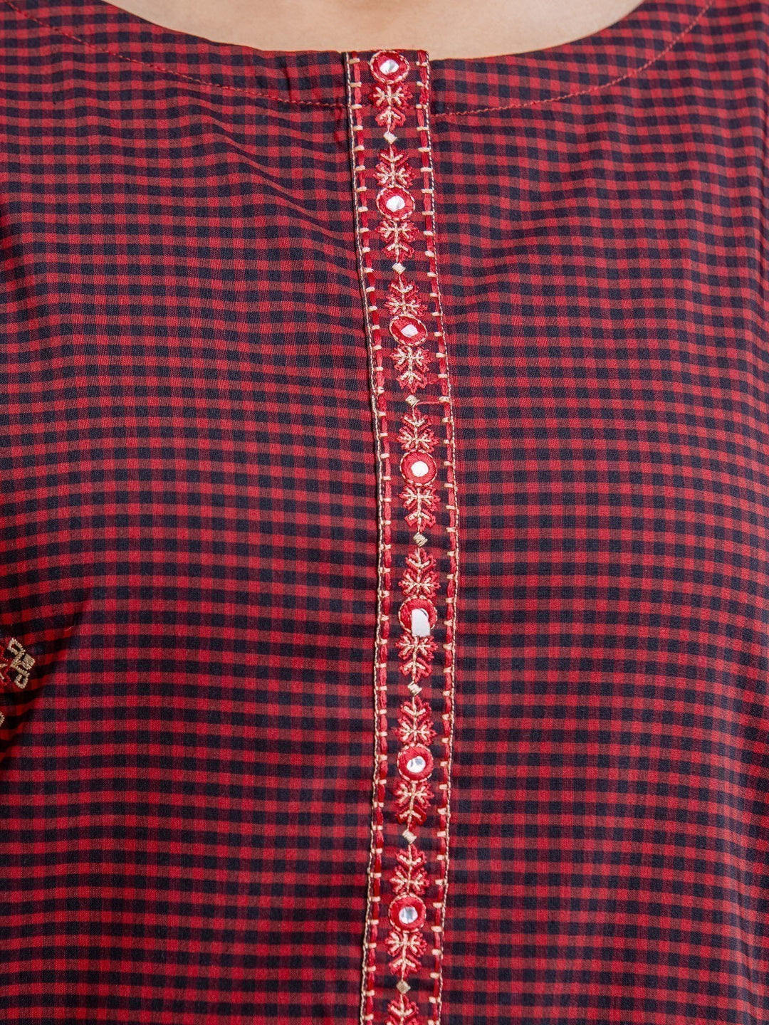 Pret 1Pc Embroidered Viscose Shirt - EWTKE22-69181