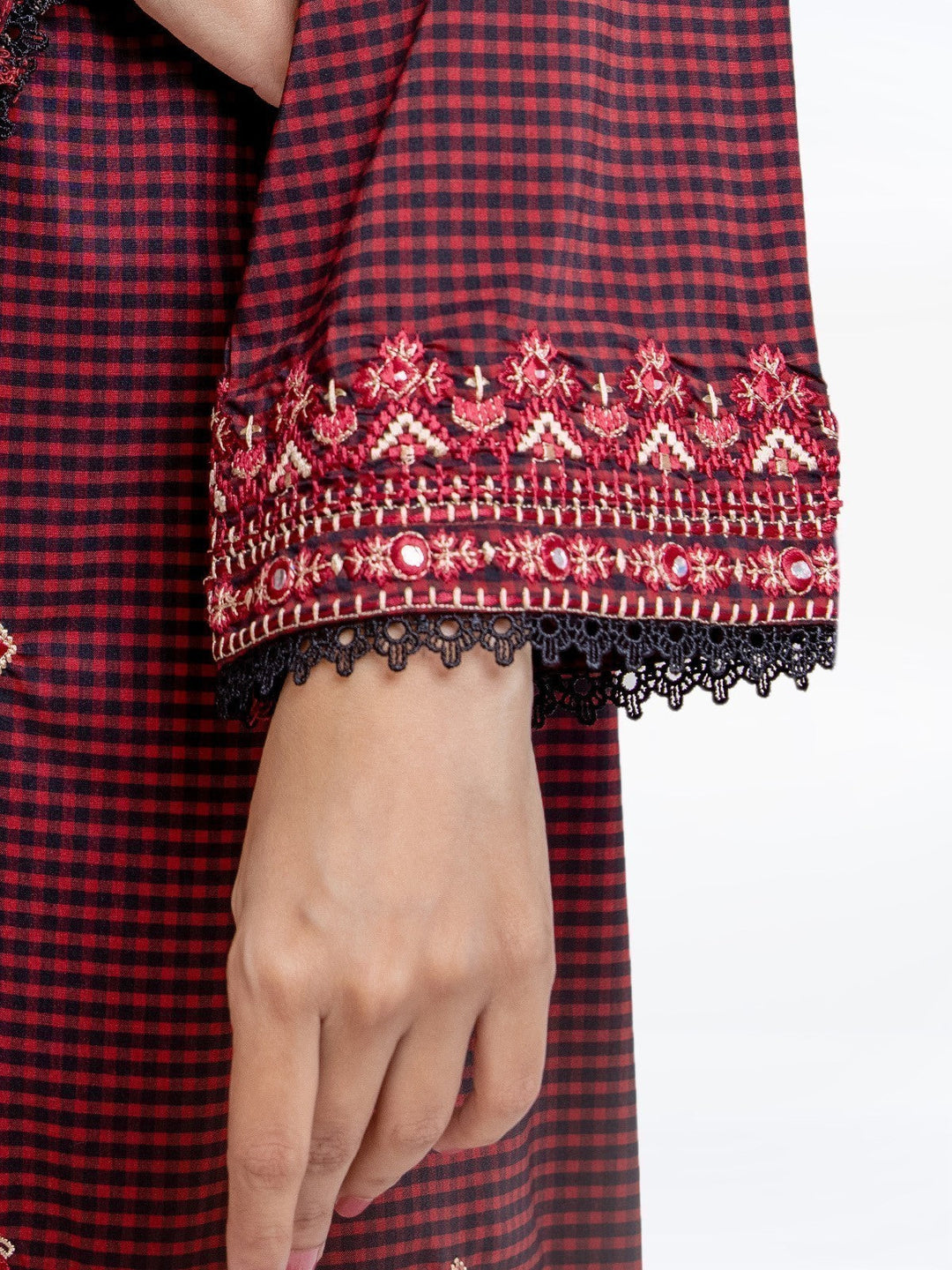 Pret 1Pc Embroidered Viscose Shirt - EWTKE22-69181