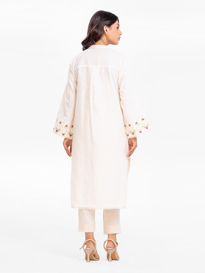 Pret 1Pc Embroidered Dobby Shirt - EWTKE23-68114S