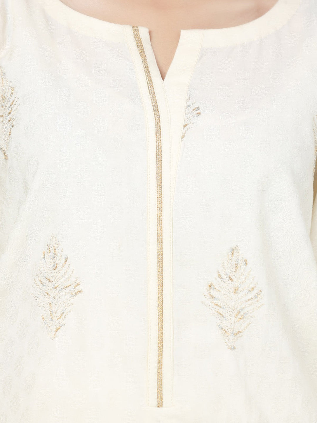 Pret 1Pc Embroidered Dobby Shirt - EWTKE23-68194S