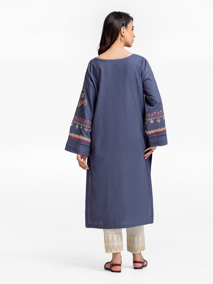 Pret 2Pc Embroidered Khaddar Shirt Trouser - EWTKE23-68662ST