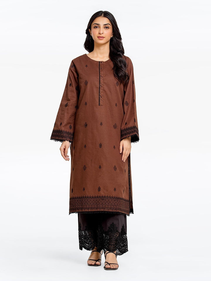 Pret 1Pc Embroidered Khaddar Shirt - EWTKE23-68673S