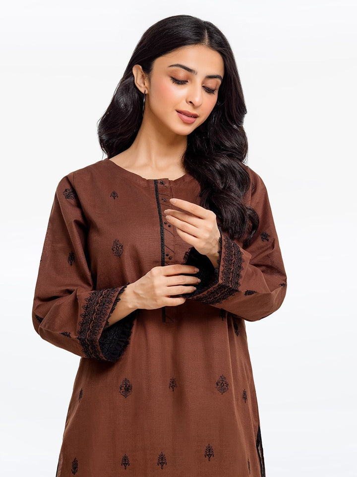 Pret 1Pc Embroidered Khaddar Shirt - EWTKE23-68673S