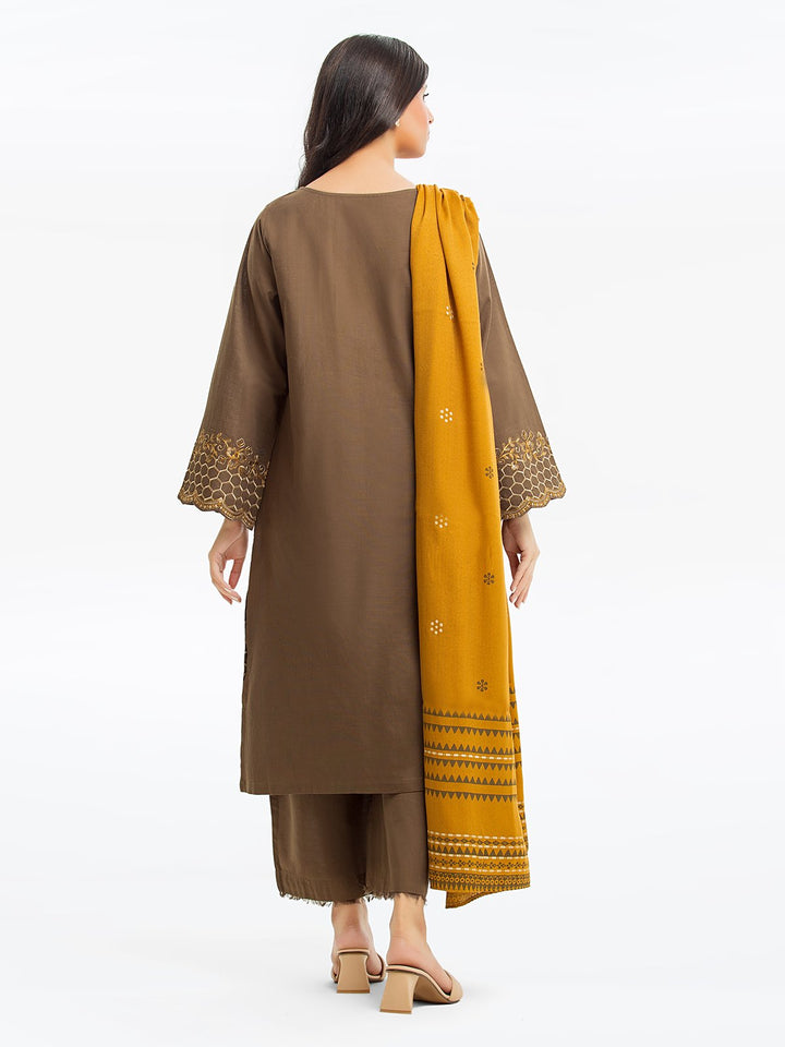 Pret 1Pc Embroidered Khaddar Shirt - EWTKE23-68682
