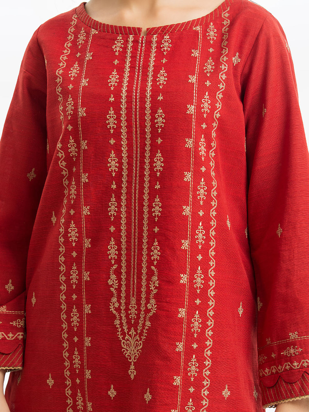 Pret 3Pc Embroidered Khaddar - EWTKE23-68708-3P