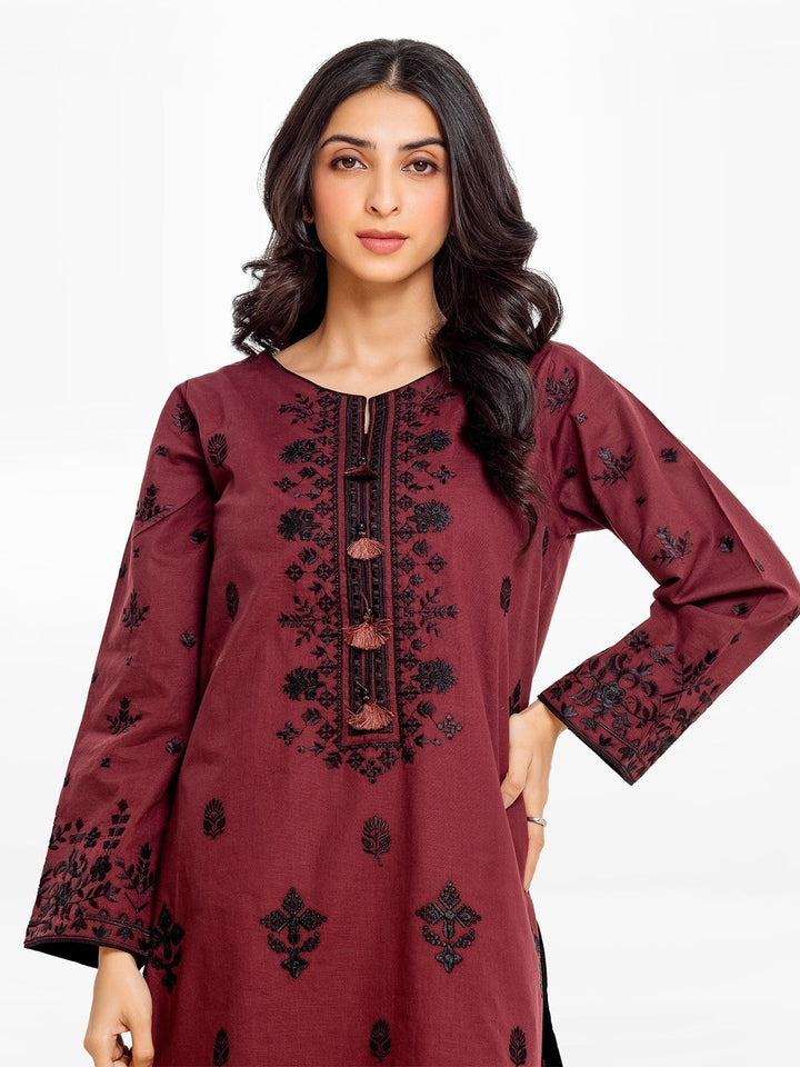 Pret 1Pc Embroidered Khaddar Shirt - EWTKE23-68710S