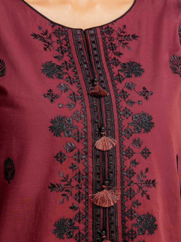 Pret 1Pc Embroidered Khaddar Shirt - EWTKE23-68710S
