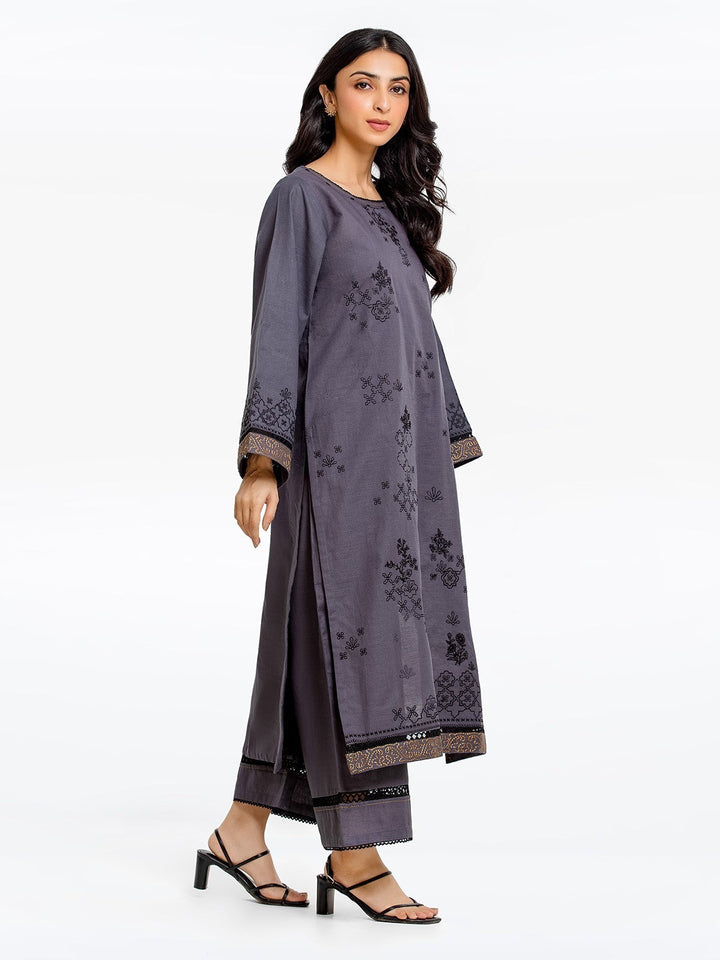 Pret 2Pc Embroidered Khaddar Shirt Trouser - EWTKE23-68728ST