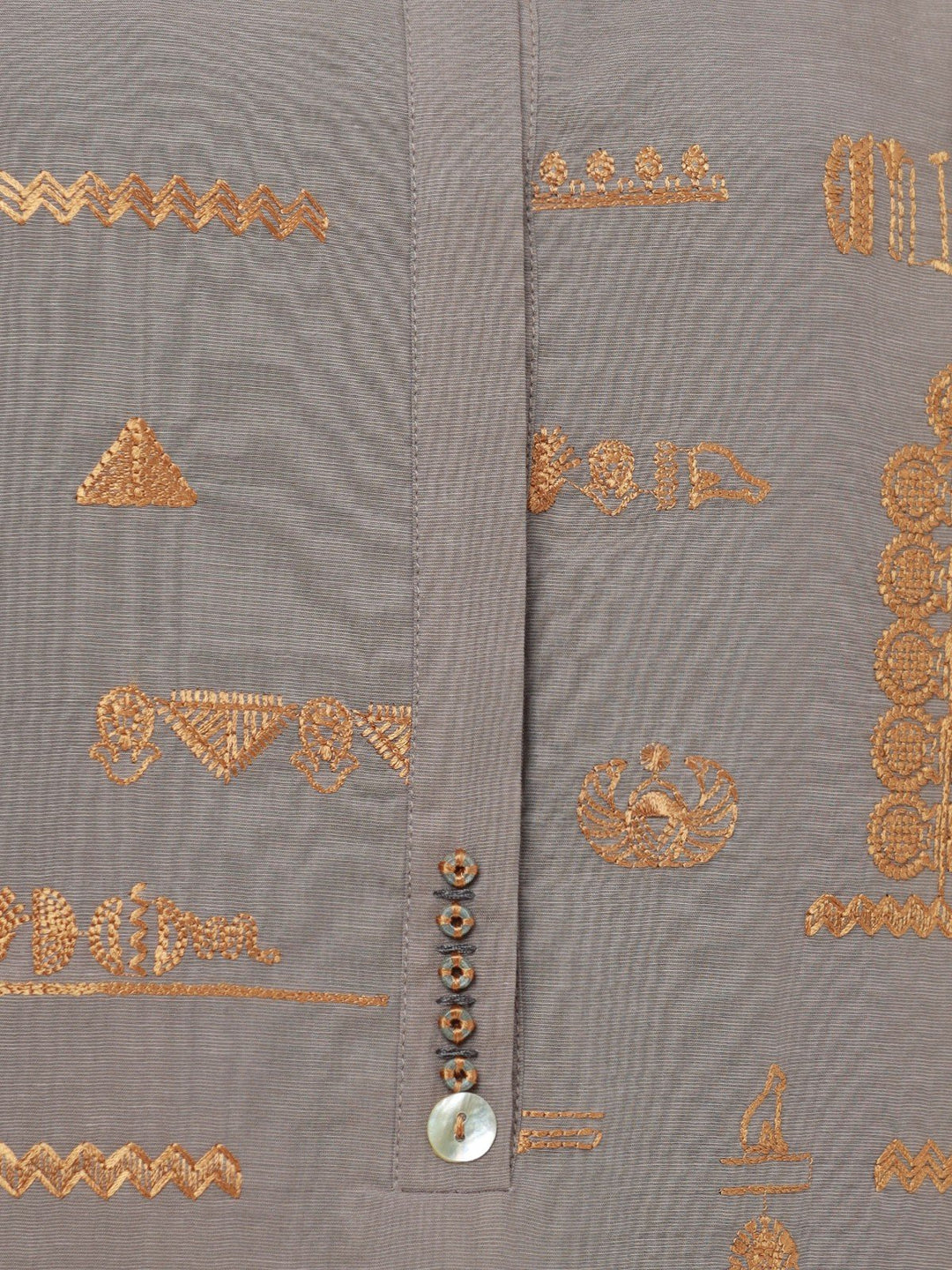 Pret 1Pc Embroidered Cambric Shirt - EWTKE23-69162