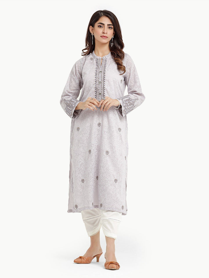 Pret 1Pc Embroidered Lawn Shirt - EWTKE23-69231