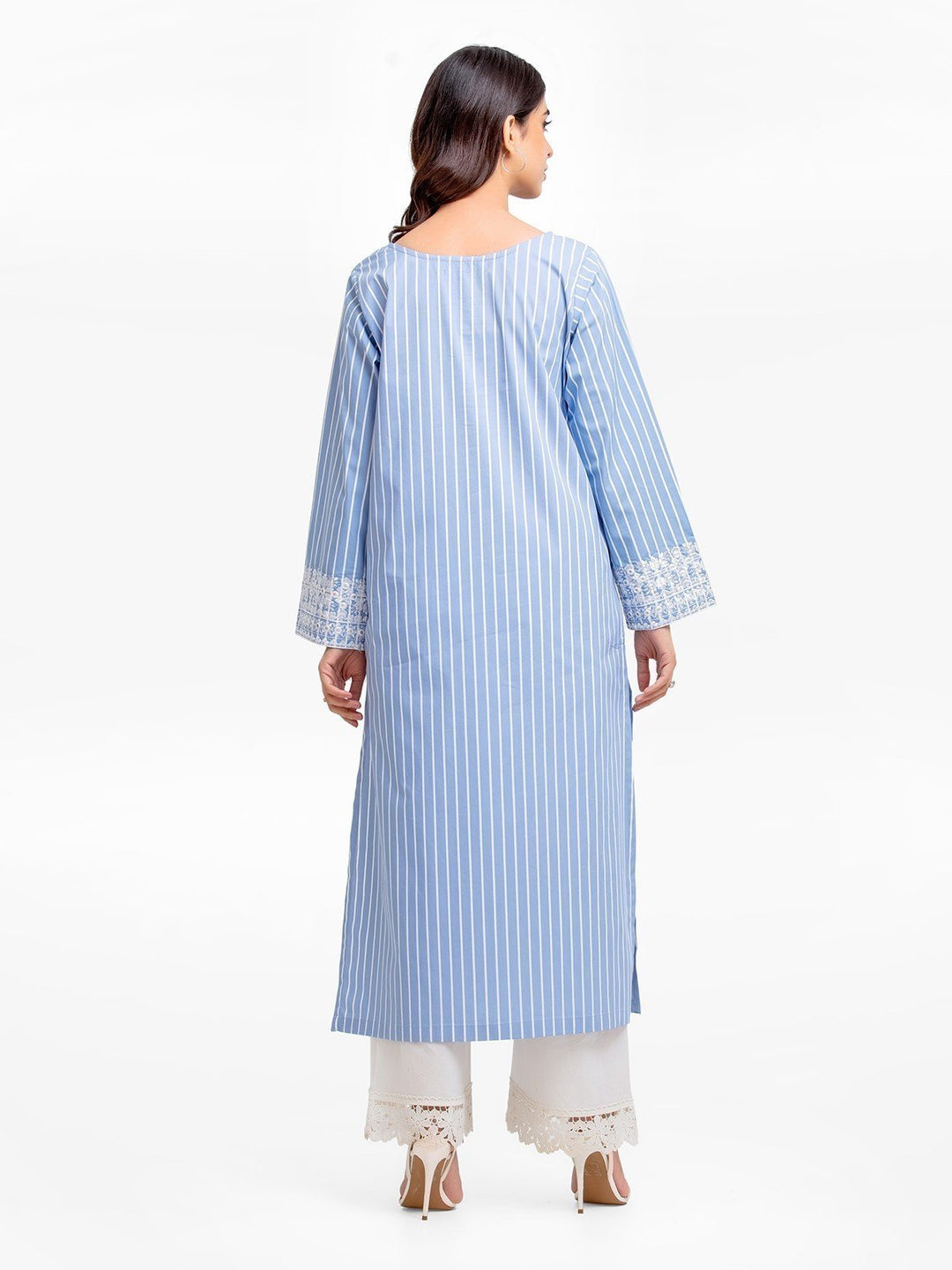 Pret 1Pc Embroidered Cotton Shirt - EWTKE23-69240