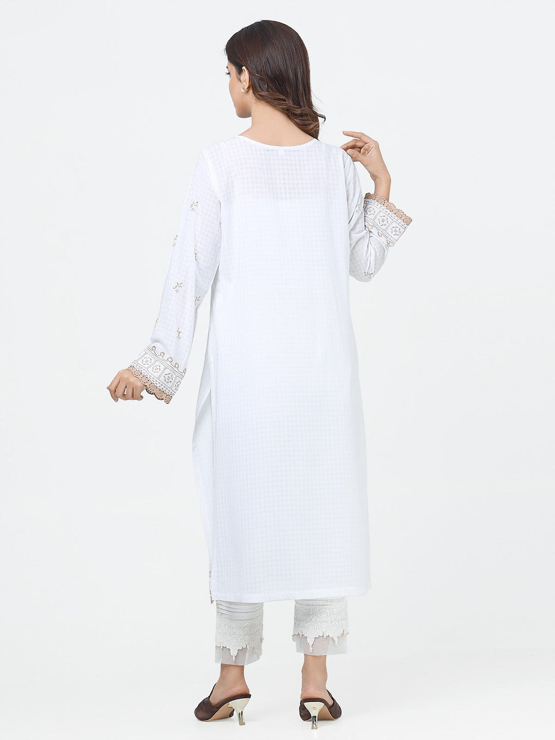 Pret 1Pc Embroidered Lawn Shirt - EWTKE23-69257S