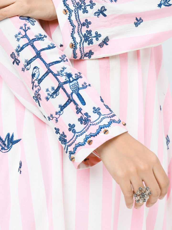 Pret 1Pc Embroidered Viscose Shirt - EWTKE23-69278S