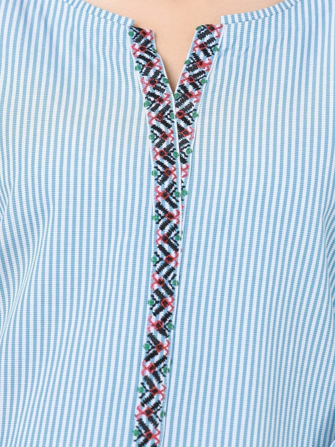 Pret 1Pc Embroidered Cotton Shirt - EWTKE23-69309S