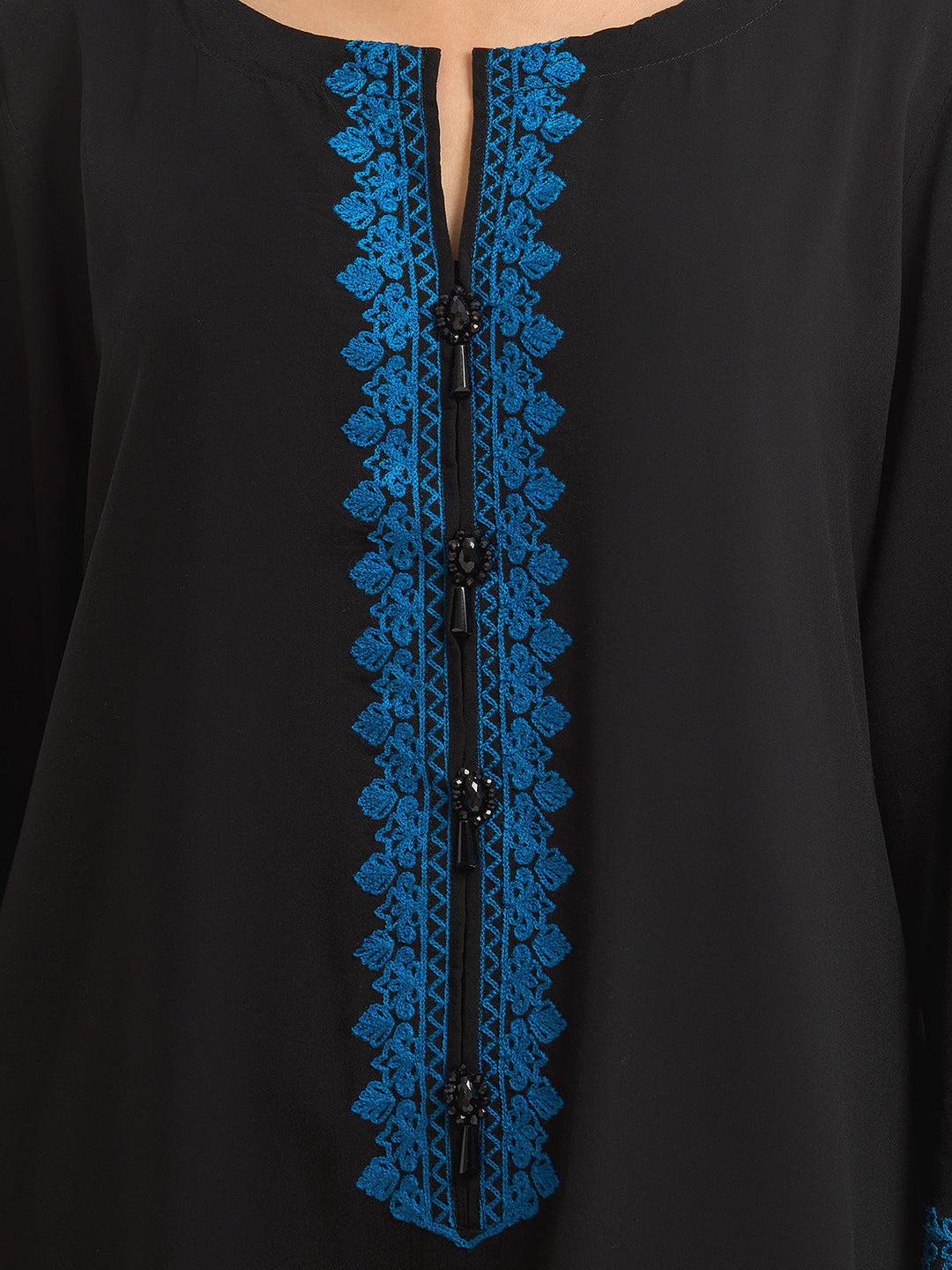 Pret 1Pc Embroidered Viscose Shirt - EWTKE23-69313