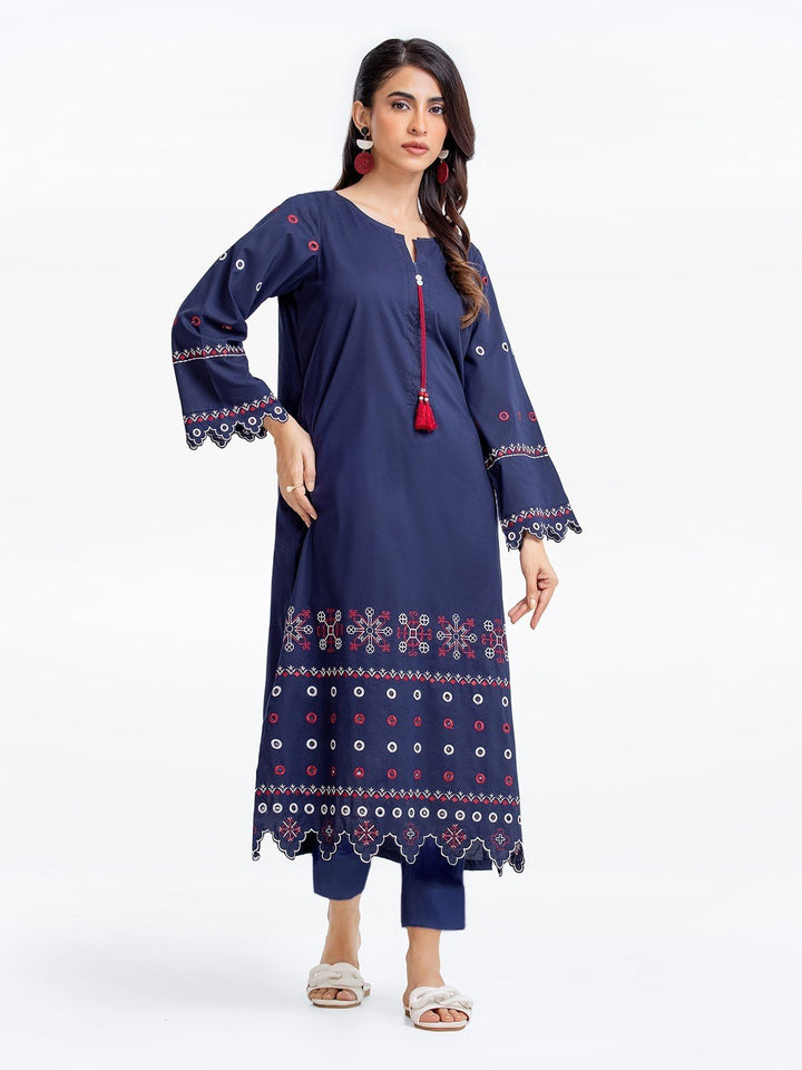 Pret 2Pc Embroidered Viscose Shirt Trouser - EWTKE23-69321ST