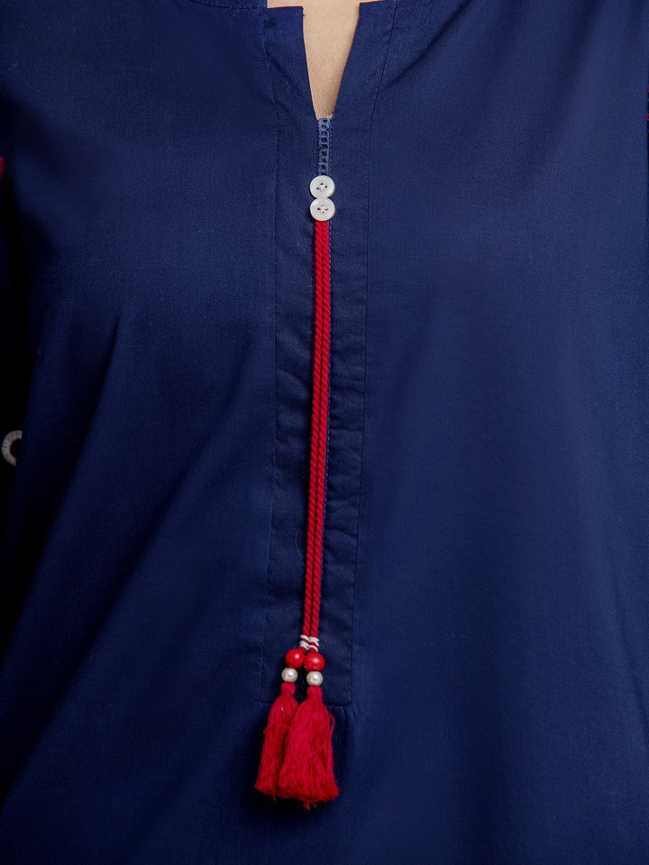 Pret 2Pc Embroidered Viscose Shirt Trouser - EWTKE23-69321ST