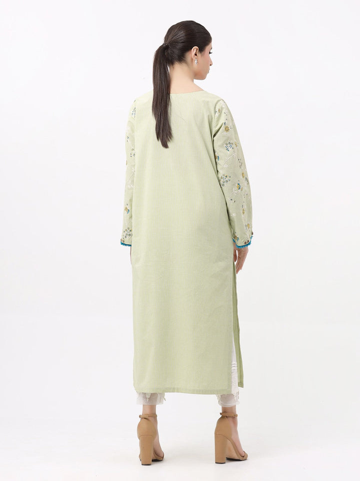 Pret 1Pc Embroidered Cotton Shirt - EWTKE23-69331S
