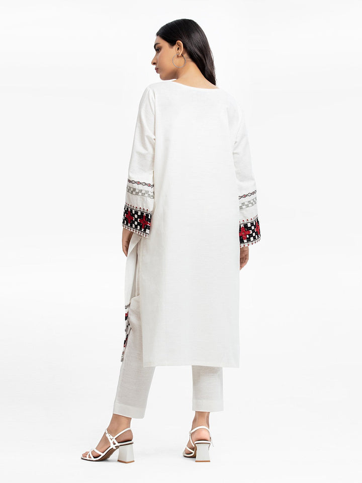 Pret 2Pc Embroidered Khaddar Shirt Trouser - EWTKE23-69423ST