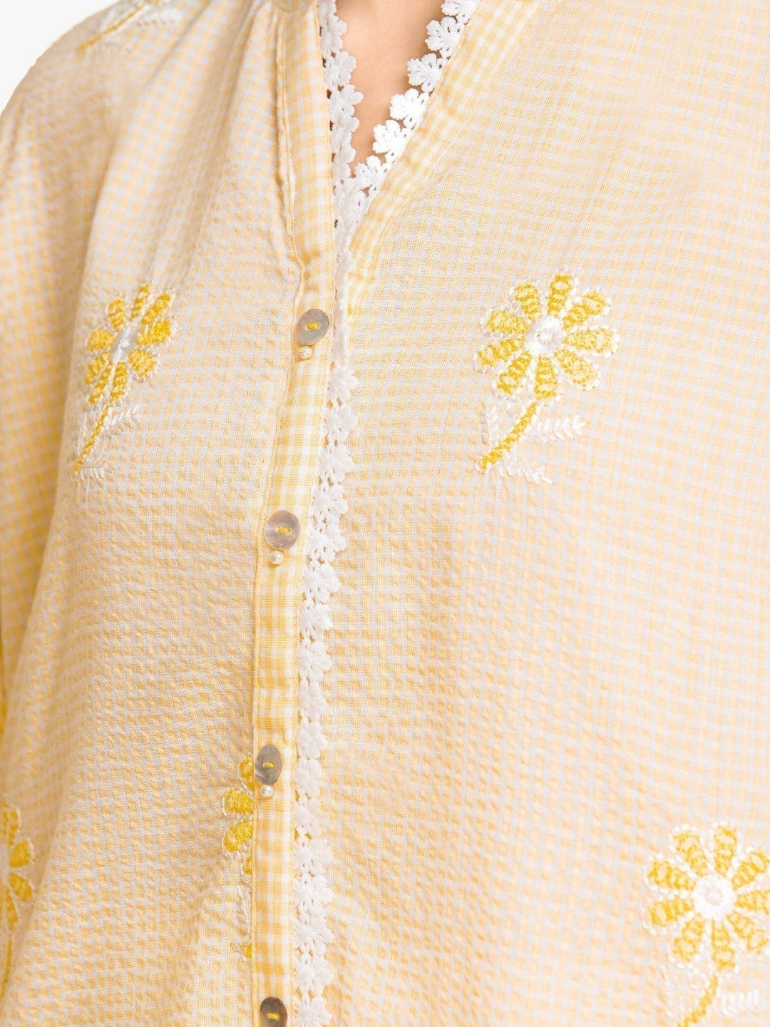 Pret 1Pc Embroidered Dobby Shirt - EWTKE23-69502S