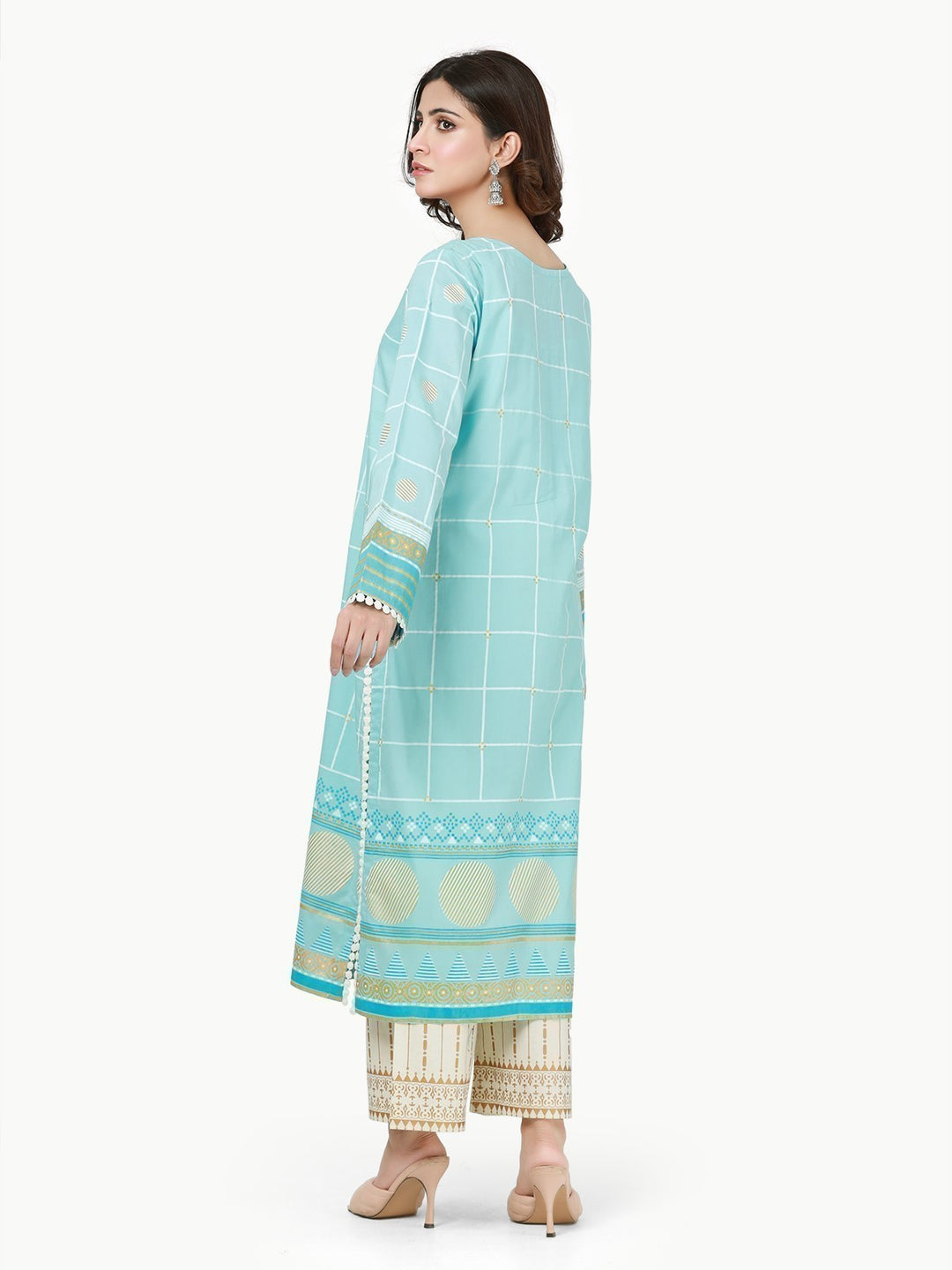 Pret 1Pc Printed Cambric Shirt - EWTKP22-68377S