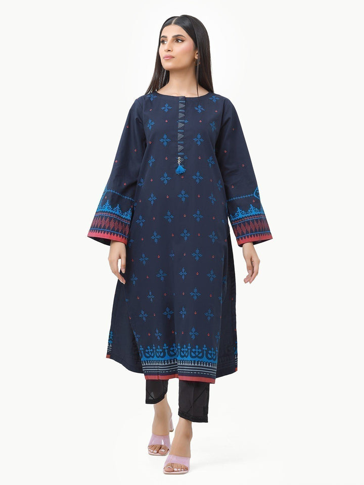 Pret 1Pc Printed Khaddar Shirt - EWTKP22-68683