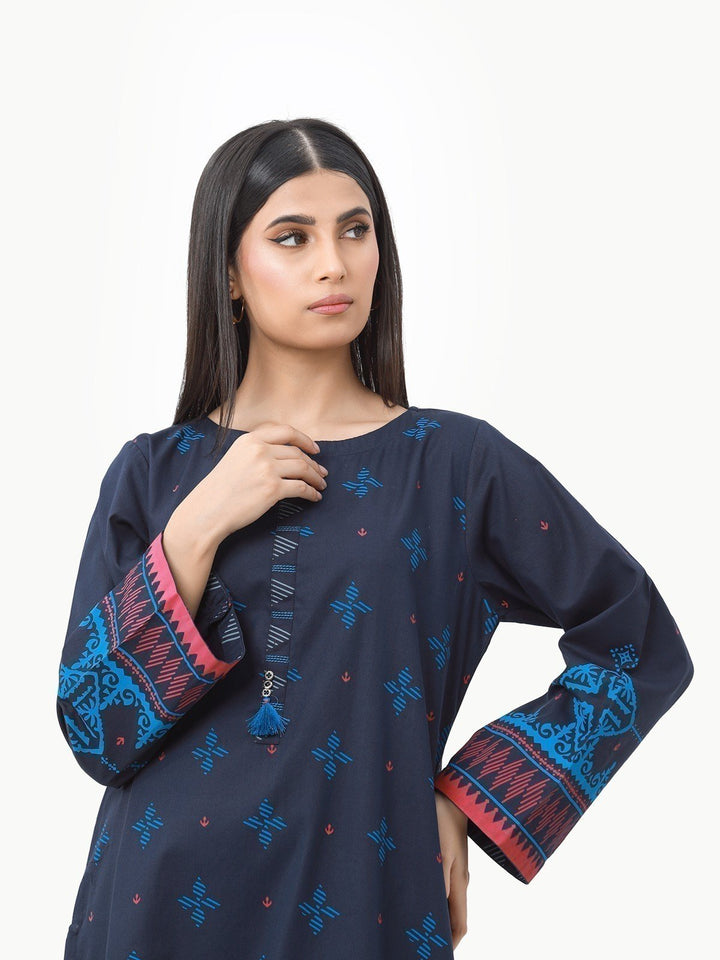 Pret 1Pc Printed Khaddar Shirt - EWTKP22-68683