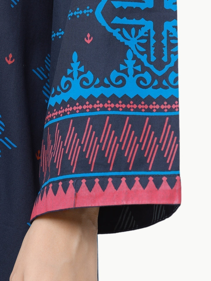 Pret 1Pc Printed Khaddar Shirt - EWTKP22-68683