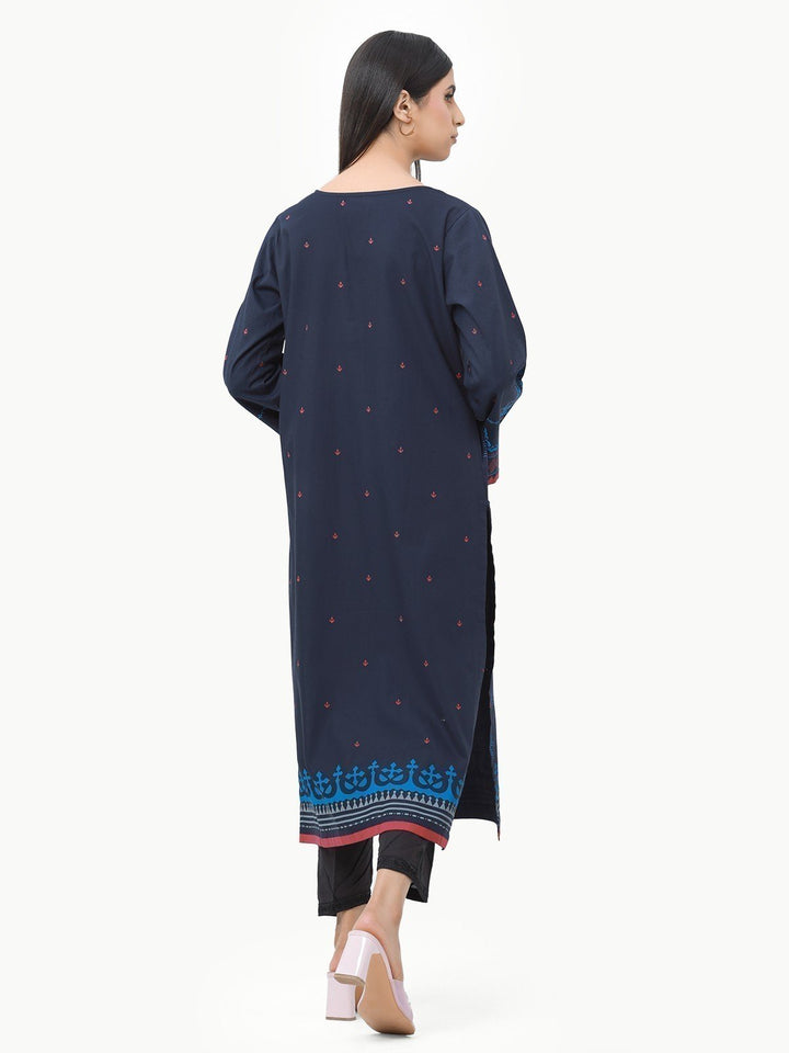 Pret 1Pc Printed Khaddar Shirt - EWTKP22-68683