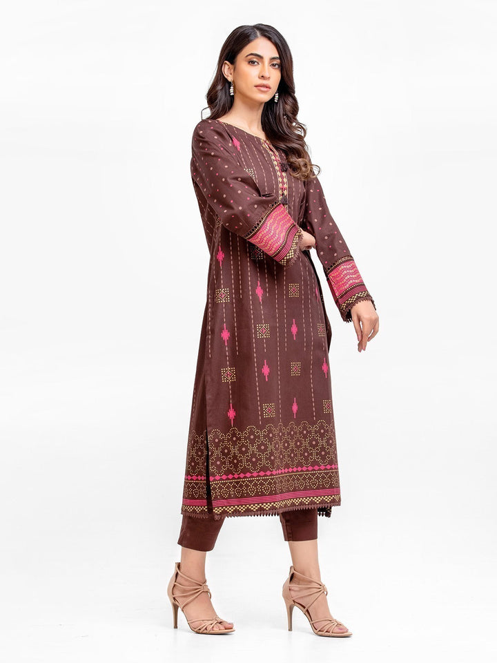 Pret 1Pc Printed Khaddar Shirt - EWTKP22-68741