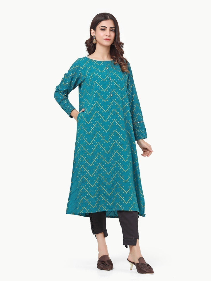 Pret 1Pc Printed Viscose Shirt - EWTKP22-69178