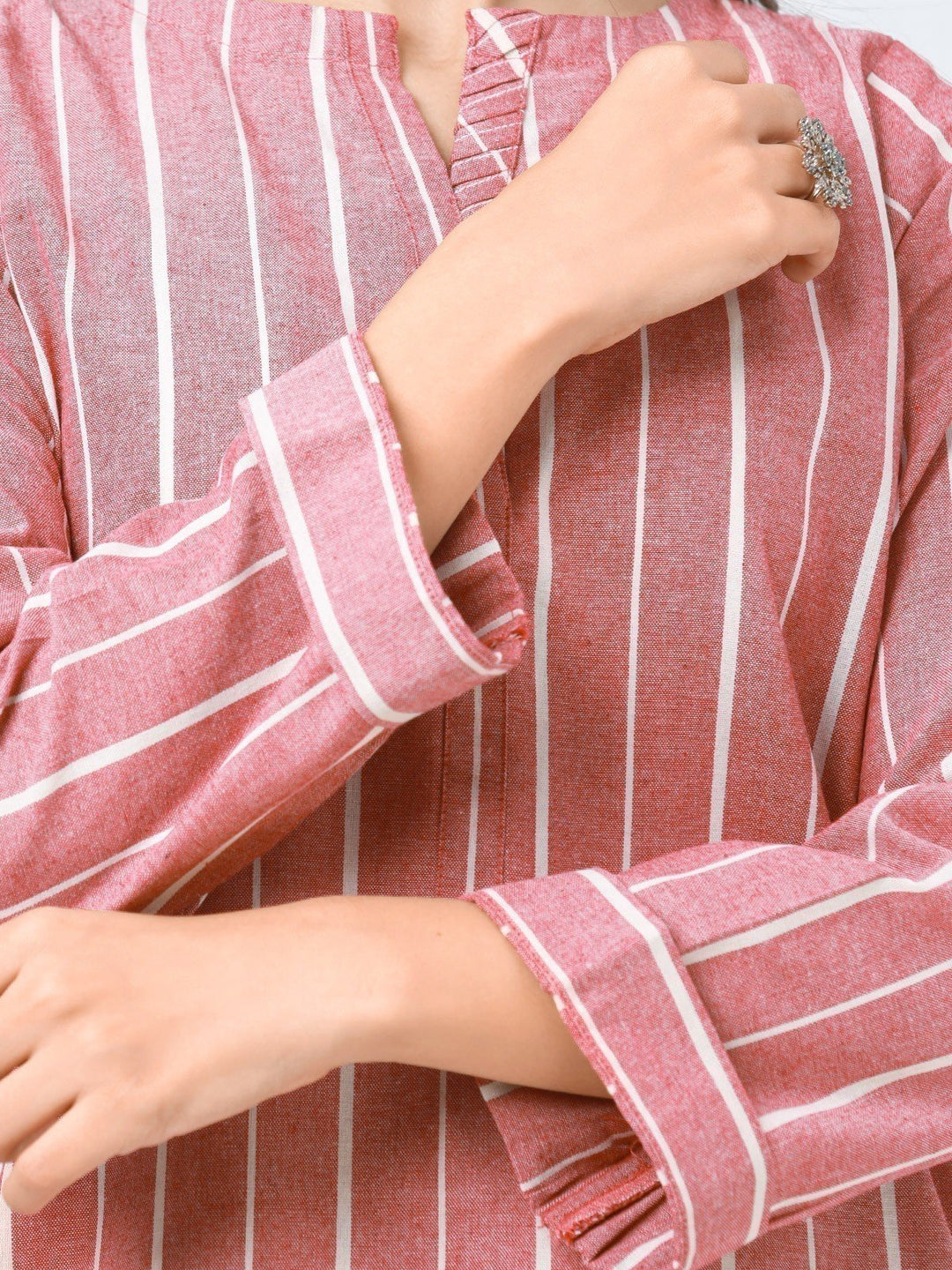 Pret 1Pc Printed Cotton Shirt - EWTKP22-69216