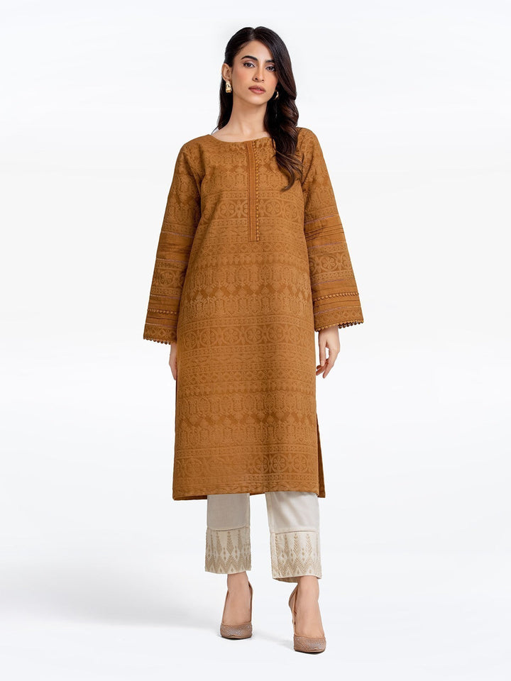 Pret 1Pc Embroidered Khaddar Shirt - EWTKP23-68654S