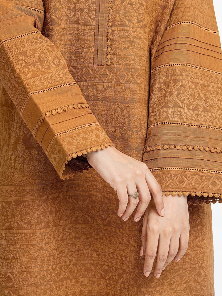 Pret 1Pc Embroidered Khaddar Shirt - EWTKP23-68654S