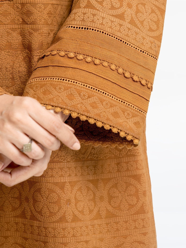 Pret 1Pc Embroidered Khaddar Shirt - EWTKP23-68654S