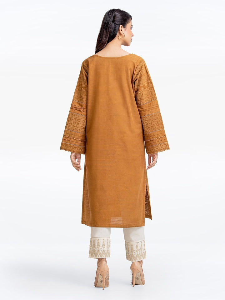 Pret 1Pc Embroidered Khaddar Shirt - EWTKP23-68654S