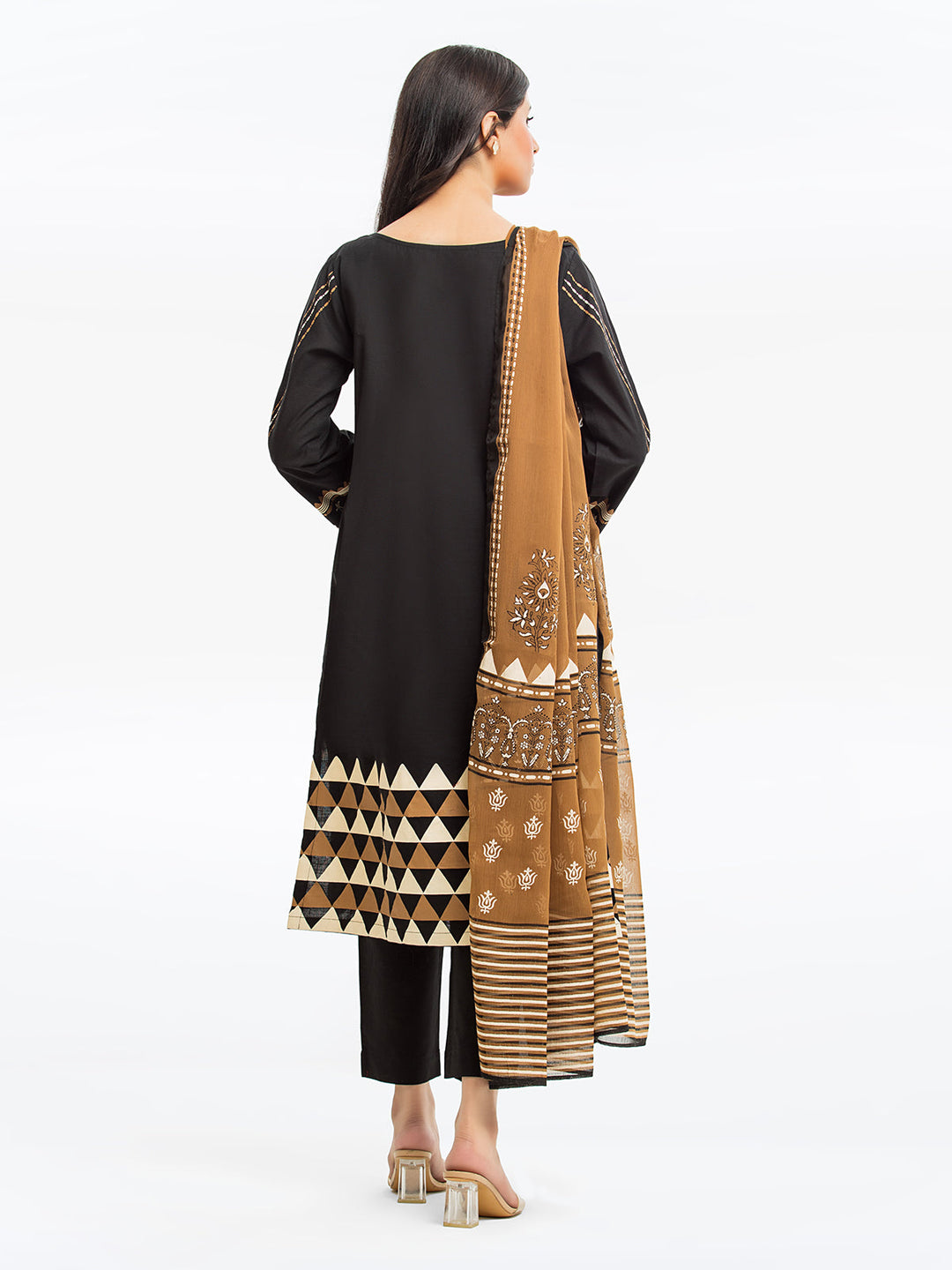 Pret 3Pc Printed Khaddar Suit - EWTKP23-69063-3P