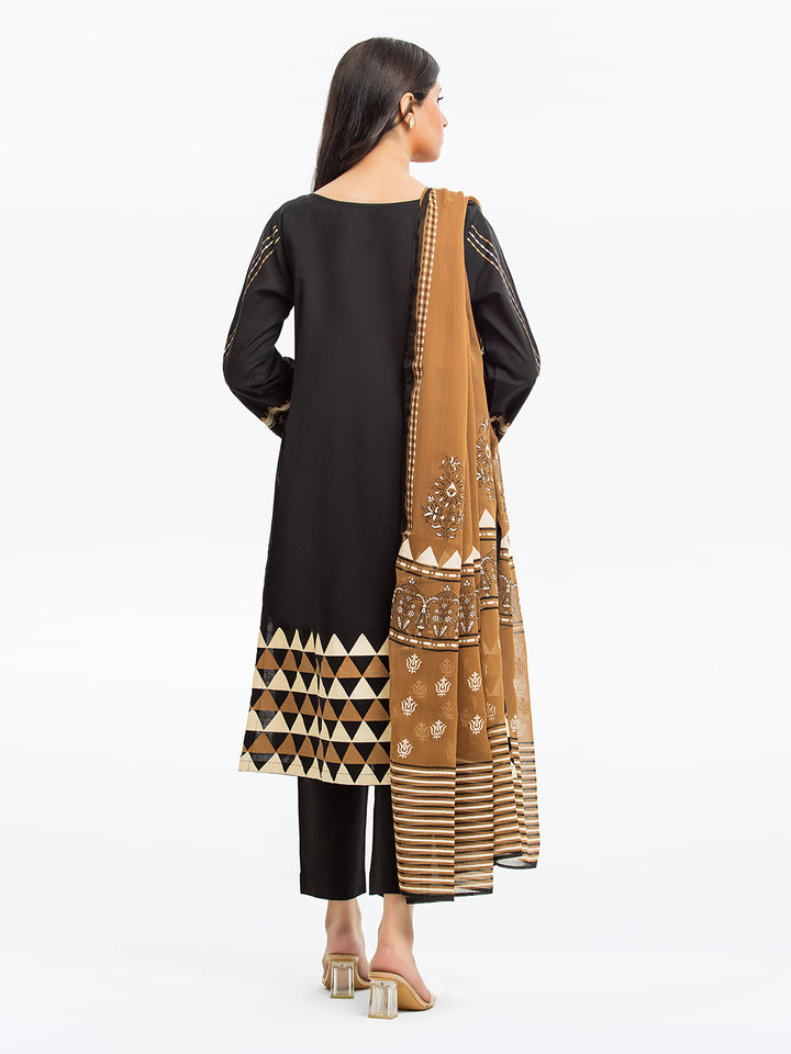 Pret 3Pc Printed Khaddar Suit - EWTKP23-69063-3P