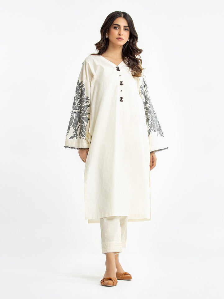 Pret 1Pc Printed Dobby Shirt - EWTKP23-69300S